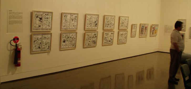 Wall of Captain Koala artwork